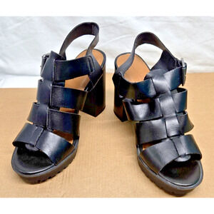 Universal Thread Women's Size 6 Anastasia Block Heeled Sling Back Sandals